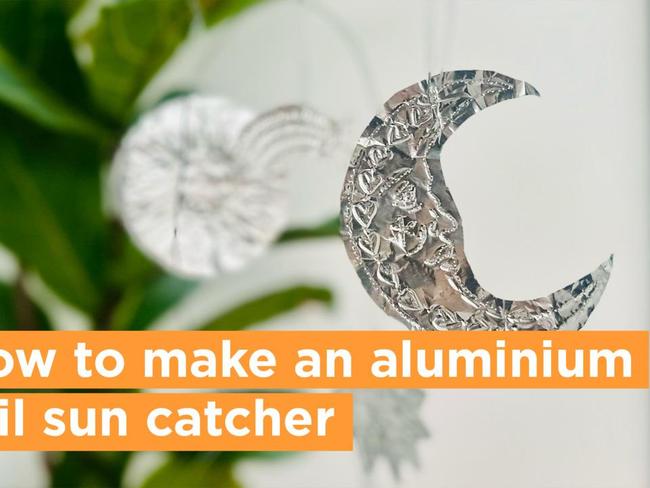 How to craft a stunning sun catcher with aluminium foil