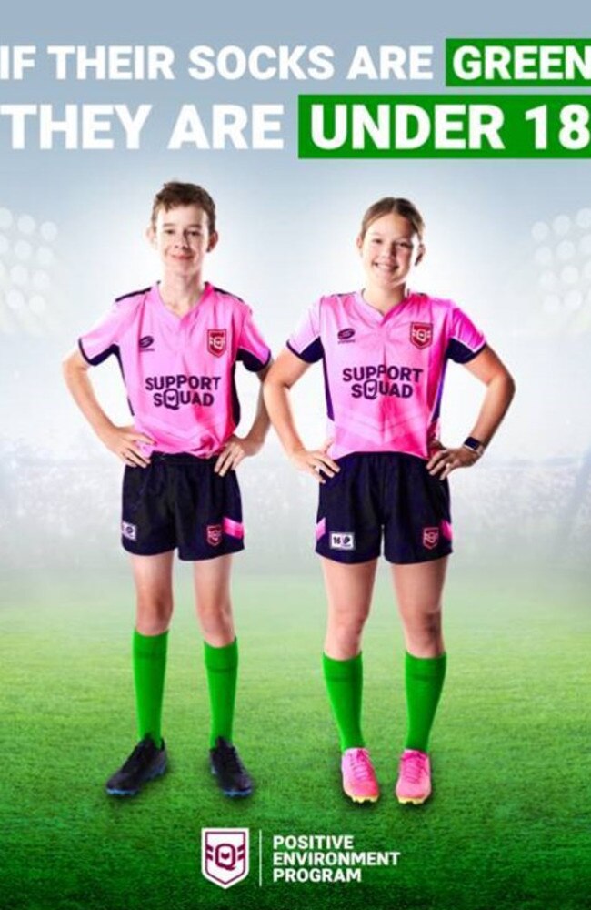 QRL campaign to end bad behaviour. Picture: QRL