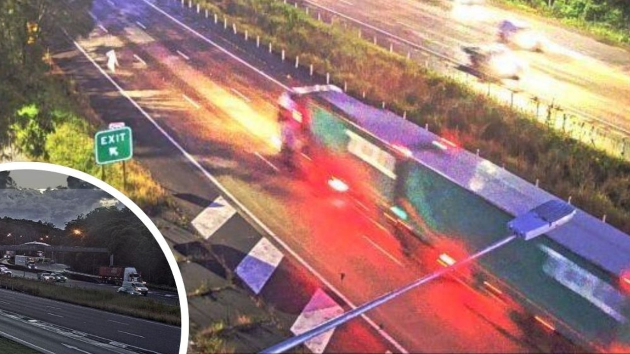 M1 chaos: Truck spill leaves scores of cars with shredded tyres