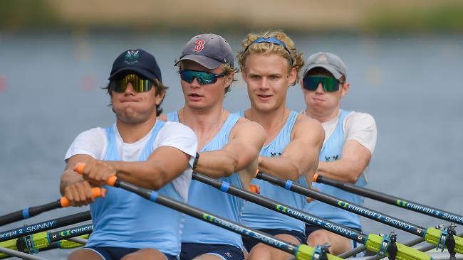 Rowers competing at the Penrith event. Pictures: Brad Redern Photography