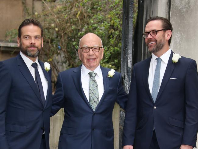 Rupert Murdoch Marries Jerry Hall 