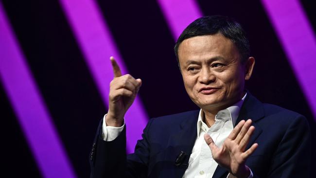 Jack Ma, CEO of Chinese e-commerce giant Alibaba Picture: AFP