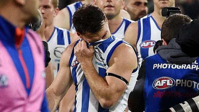 Brent Harvey reveals how he was told by North Melbourne that he wouldn't be  at the club in 2017