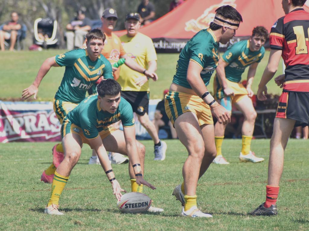 Dolphins Cup grand final, St Brendan’s College versus Rockhampton Grammar School, at Rugby Park on August 16, 2024.