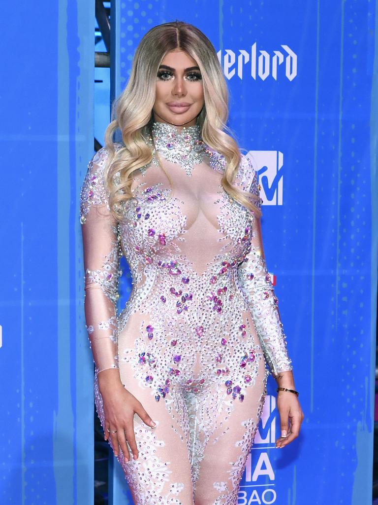 Rocking another bodysuit at the 2018 MTV EMAs. Picture: Getty