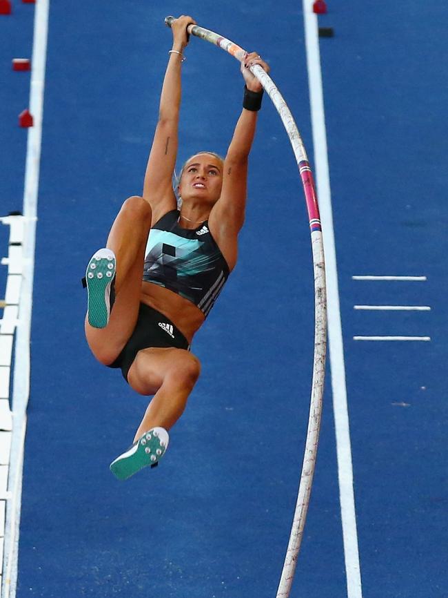 Parnov competes at the Australian Athletics Championships in Sydney earlier this month. Picture: Jason McCawley/Getty Images