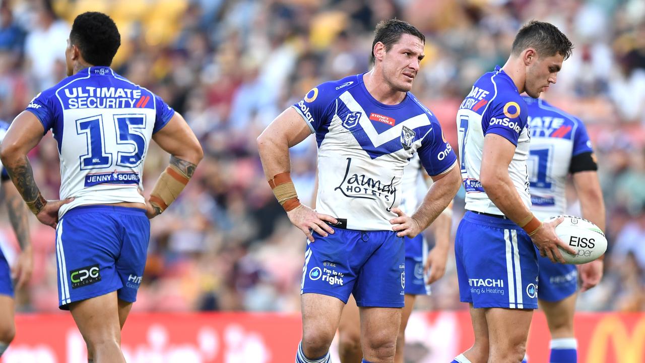 The Bulldogs are battling to score points this season. Picture: Scott Davis/NRL Photos