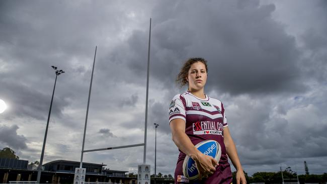 Burleigh Bears player Chelsea Lenarduzzi. Picture: Jerad Williams