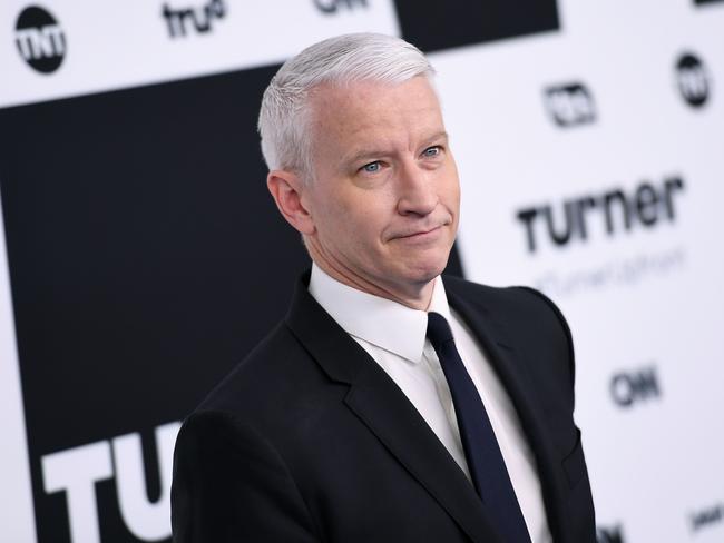 Anderson Cooper also blasted good pal Griffin saying he was “appalled” by the photo. Picture: AFP/Angela Weiss