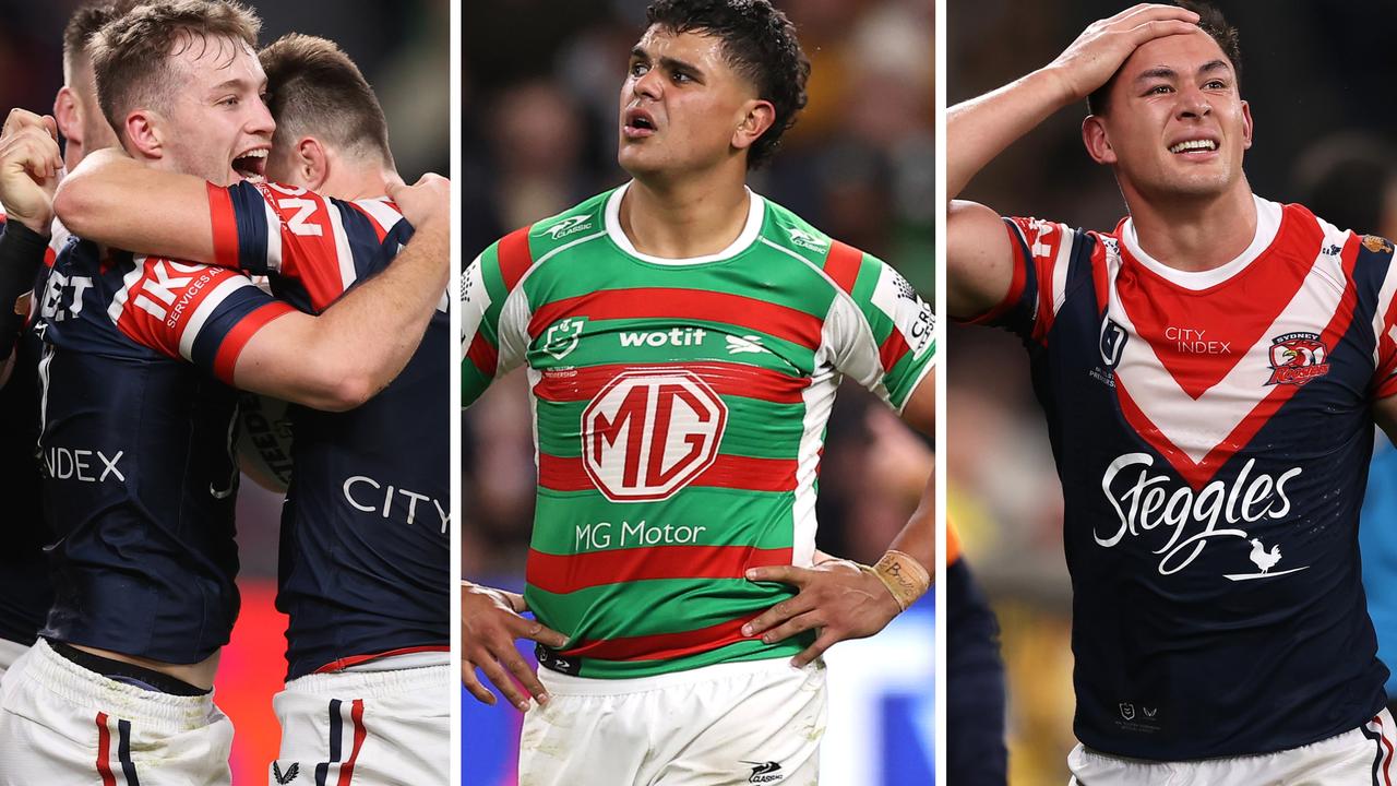 The Roosters shut down Latrell Mitchell to lock in a home final, but Joey Manu has suffered an injury.