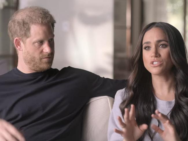 Prince Harry and Meghan Markle told their story in a controversial docuseries for Netflix. Picture: Netflix