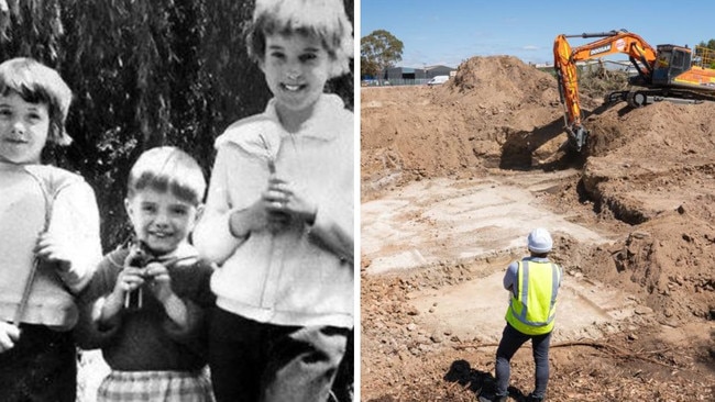 Further excavations are taking place to recover the remains of three children who have been missing for nearly 60 years.