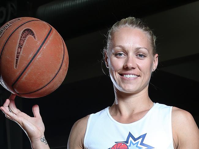 CMSPORTS_WNBL SEQ Basketball player Erin Phillips pictured here today in Brisbane Thursday April 9th, 2015. Pictures: Jack Tran / The Courier Mail