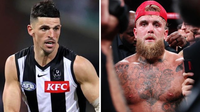 Scott Pendlebury and Jake Paul.