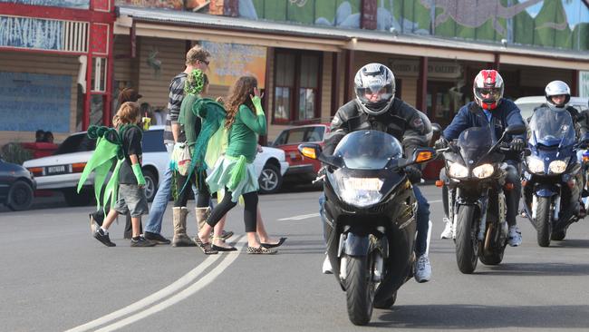 At the Nimbin Mardi Grass. Pic Adam Smith 