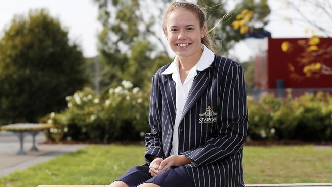 Grade 9 student Amber Vince was delighted by her royal encounter. Picture: RICHARD JUPE