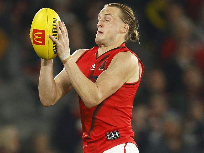 Mason Redman had a mountain of it for the Dons. Picture: Getty Images