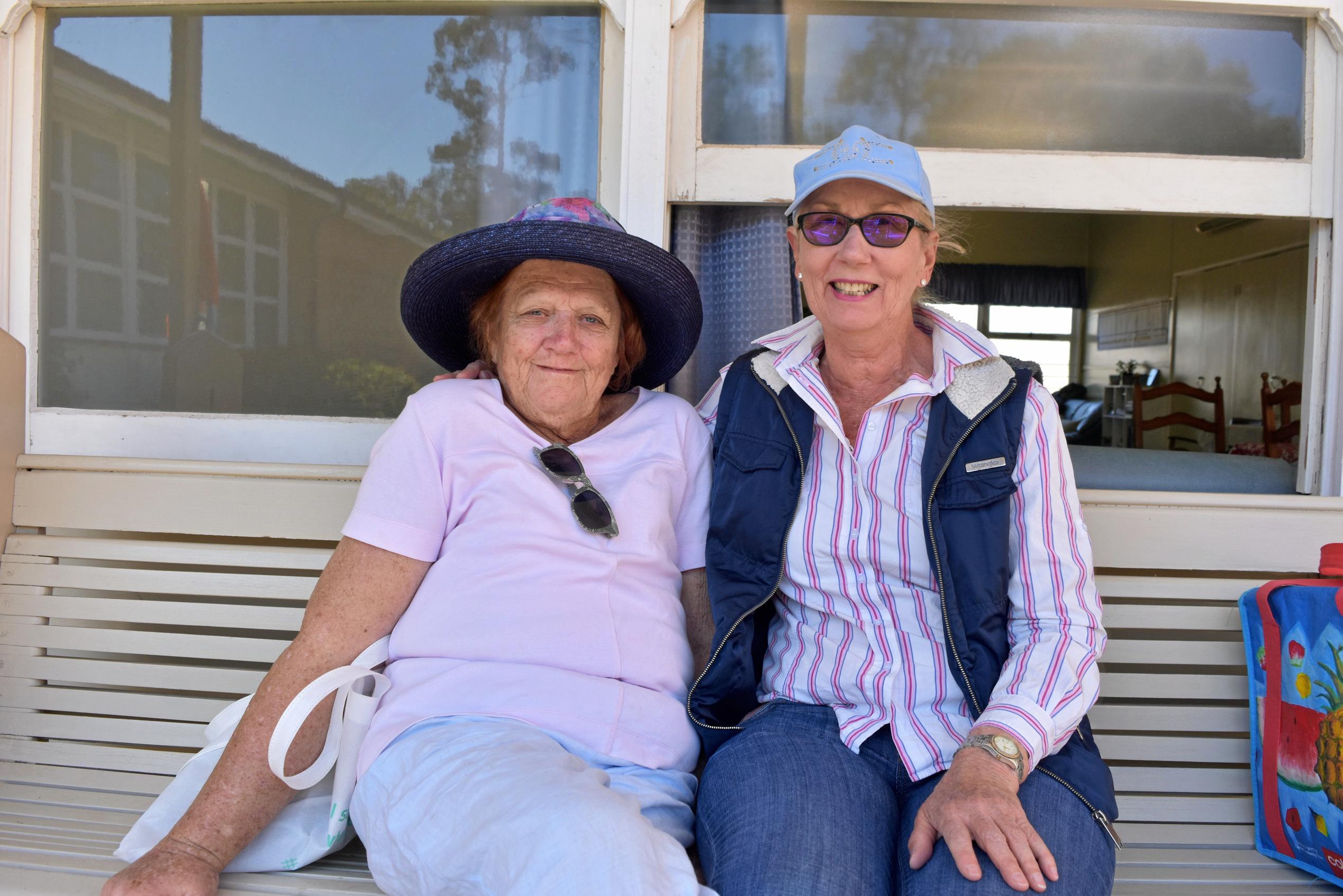 Denise Jeitz and Mary Tuppack. Picture: Shannon Hardy