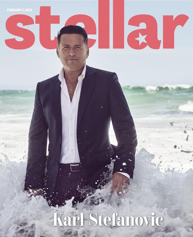 Karl Stefanovic is on the cover of Stellar. Picture: Steven Chee for Stellar