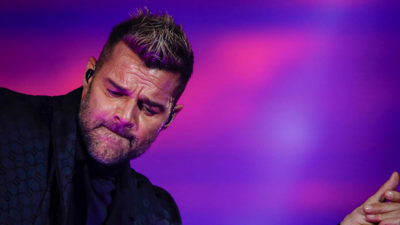 Ricky Martin has hit back against allegations of domestic violence. Picture: Eva Marie UZCATEGUI/AFP