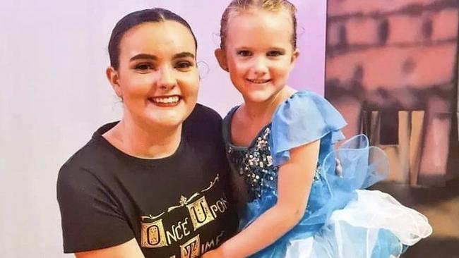 Jamie Marquis, pictured with her niece and student Zalee, has been voted Gympie's best dance teacher of 2023.