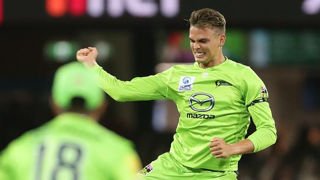 Sydney Thunder’s Chris Green has been suspended for an illegal bowling action.