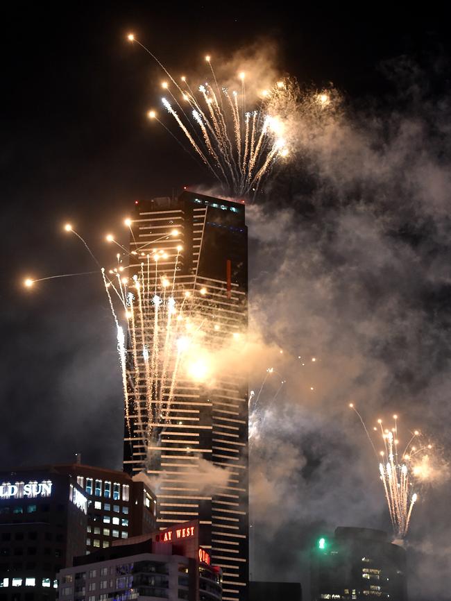 New Year's Eve fireworks. Picture: Jay Town