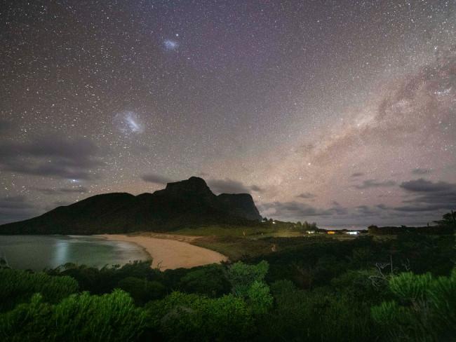 LORD HOWE ISLANDThis ethereal scene shows the Milky Way above the extraordinary paradise of Lord Howe Island. The crescent-shaped island sits 600 km off the NSW north coast, east of Port Macquarie. Picture: Tom ArcherSee more: TOP 3: LORD HOWE ACCOMMODATION