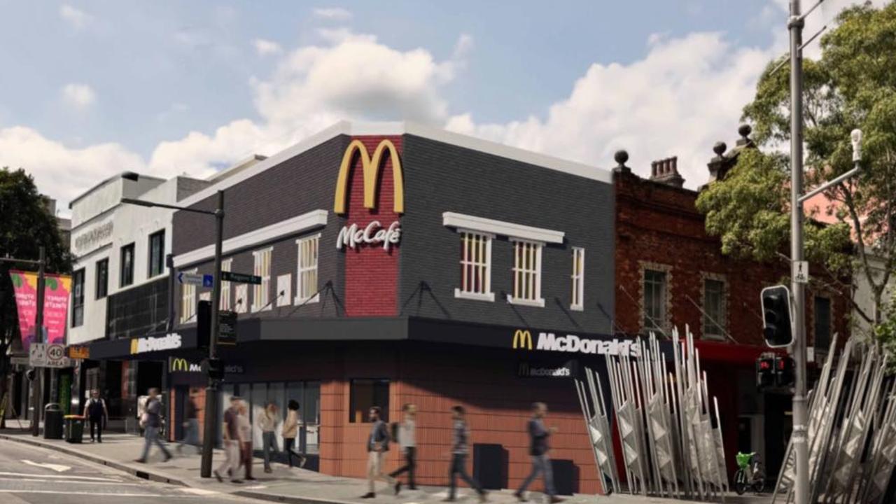 The new McDonald’s will be situated on the corner of Redfern and Regent Streets. Picture: City of Sydney