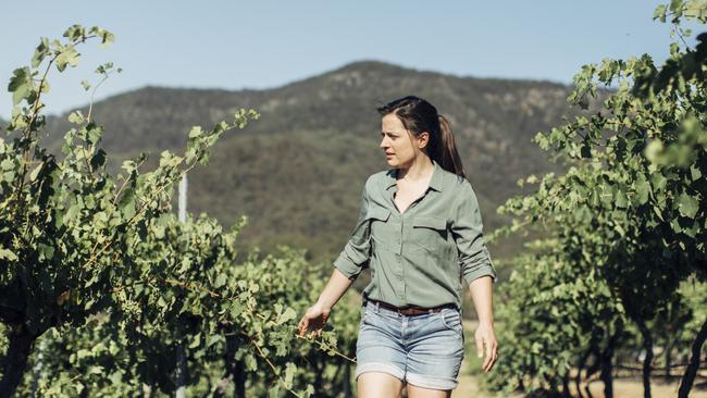 Audrey Wilkinson head winemaker Zamthe Hatcher. Picture: Supplied