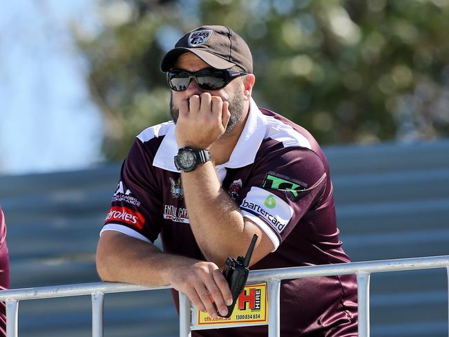 Outgoing Burleigh coach Jim Lenihan. Picture: AAPimage/David Clark