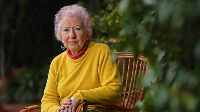 Mary Kolusniewski in her Goodwood garden. Picture: Tom Huntley