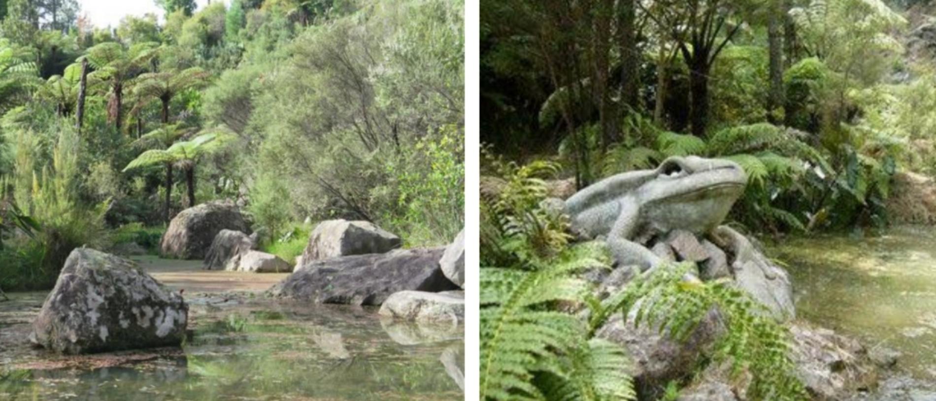 Other rehabilitated quarry sites. Te Puna Quarry Park.