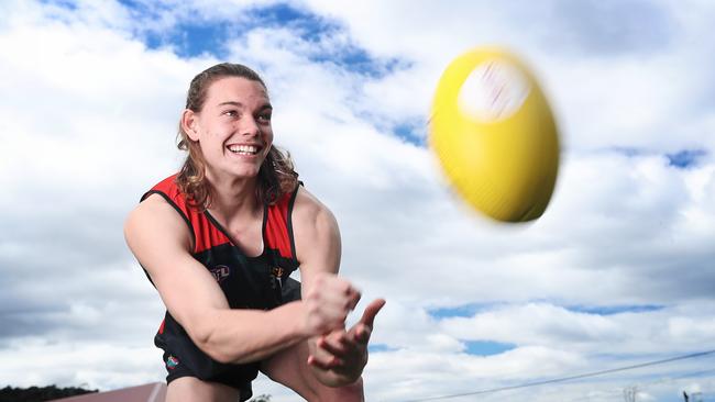 Sam Collins is heading off to Melbourne later this week to take part in the 2019 NAB AFL All Stars Futures match at the MCG as an AFL Grand Final curtain raiser Picture: LUKE BOWDEN