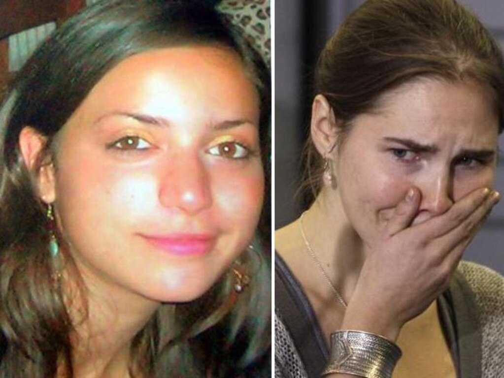 Amanda Knox says roommate Meredith Kercher was “like a big sister”. Picture: Supplied