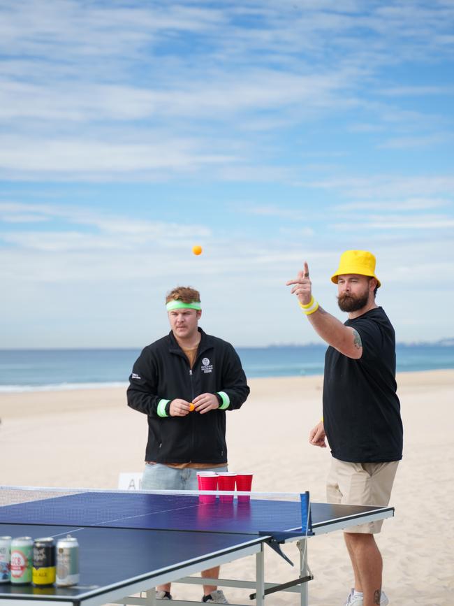 Brewers launch bid to make beer pong a sport at the 2032 Olympics. Picture: Supplied