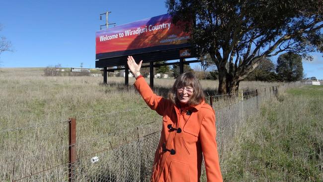 The most prominent opponent of the Blayney mine project has been artist Nyree Reynolds, who has described herself as a ‘very light-skinned descendant’ of a Wiradjuri woman. Picture: Facebook