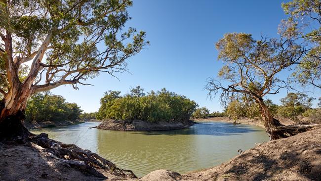 The Darling River near Menindee. Picture: Alamy