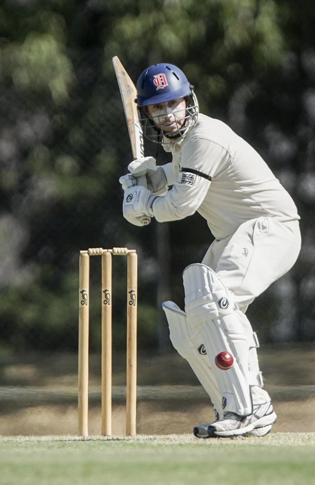 Dandenong batsman Brett Forsyth. Picture: Valeriu Campan