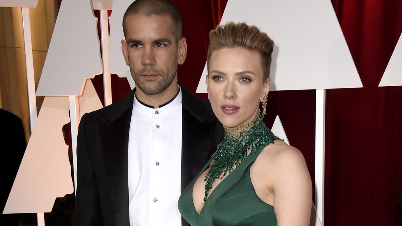 Scarlett Johansson and journalist Romain Dauriac split in 2017. Picture: Getty Images.