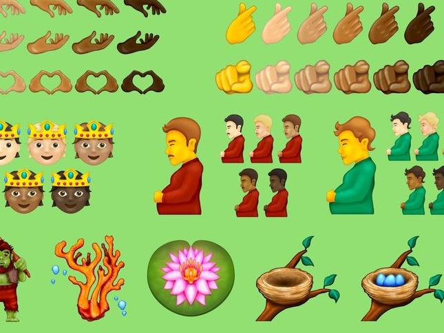 All of the new emojis on the way. Picture: Emojipedia