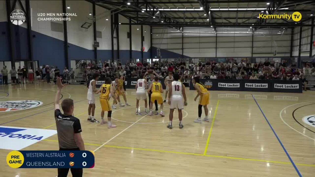 Replay: Western Australia v Queensland (U20 men quarter final) - 2025 Basketball Australia U20's & Ivor Burge National Championships Day 4