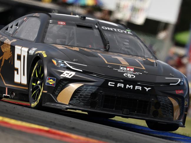 Juan Pablo Montoya driving a Toyota Camry during the NASCAR Cup Series at Watkins Glen International. Picture: Chris Graythen/Getty Images