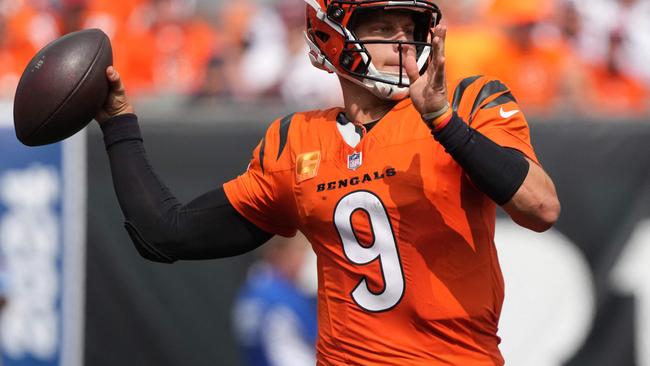 Joe Burrow and the Cincinnati Bengals are aiming to avoid a second straight loss to open the NFL season. Picture: Jason Mowry / GETTY IMAGES NORTH AMERICA / Getty Images via AFP