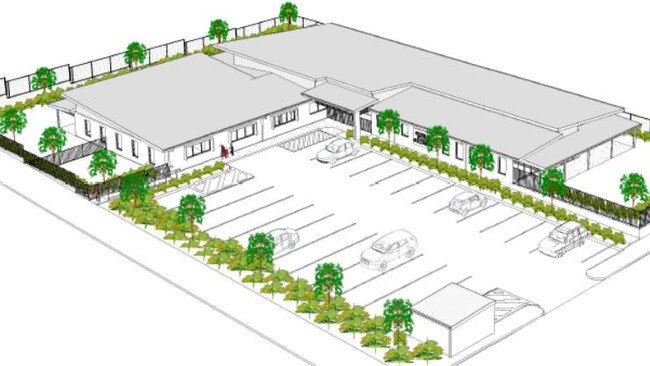 Perspective of the childcare centre proposed for School Rd, Redbank Plains.