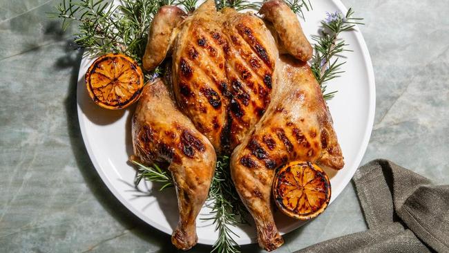 Lennox Hastie’s perfect barbecue chook is a winner.