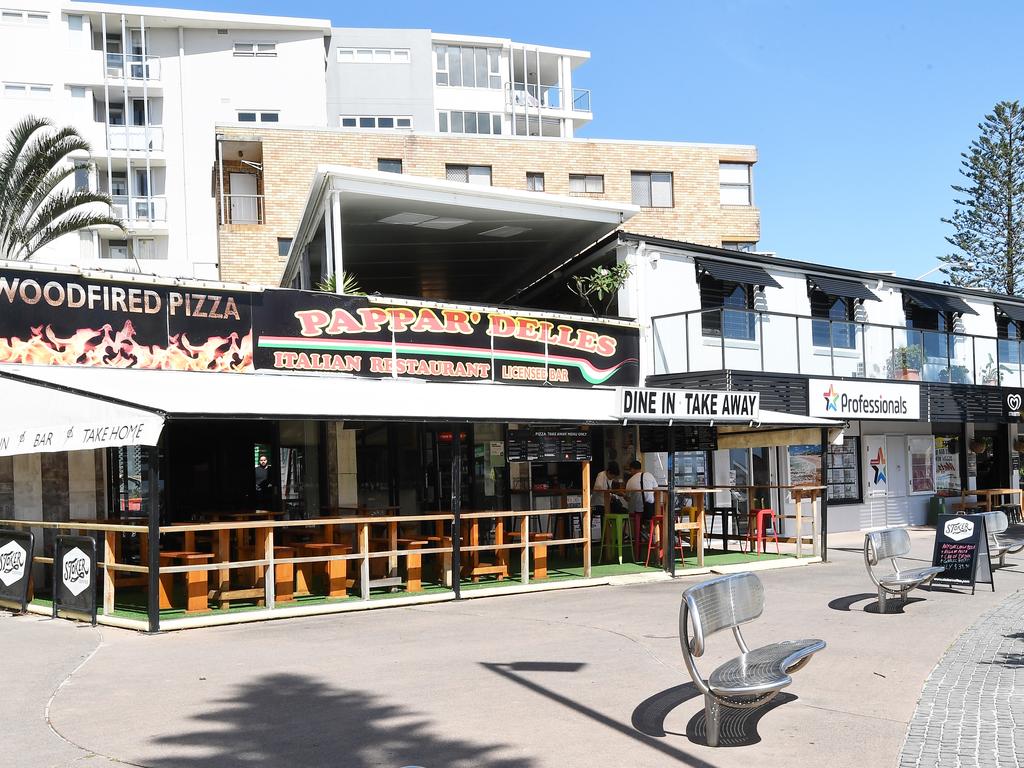 A prime corner site at Kings Beach has come onto the market for the first time in nearly 40 years. Picture Patrick Woods