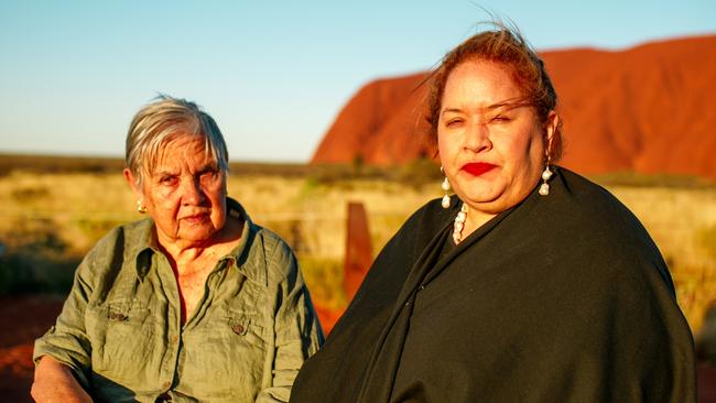 Co-chairs of the Uluru Dialogue, Megan Davis and Pat Anderson.