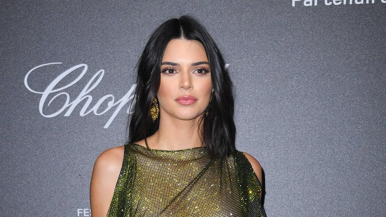 Kendall Jenner Nude Dress Model Walks Cannes Red Carpet In Sheer