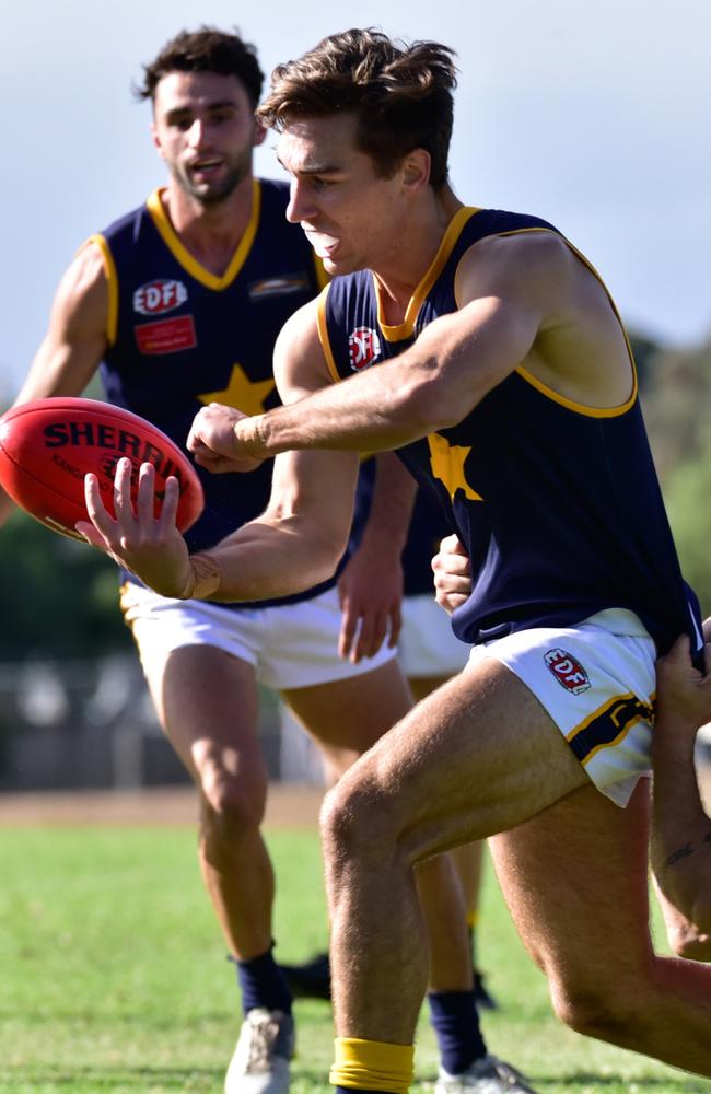 Patrick Willach in action for Essendon Doutta Stars. He’s joined Red Hill. Picture: Jamie Morey